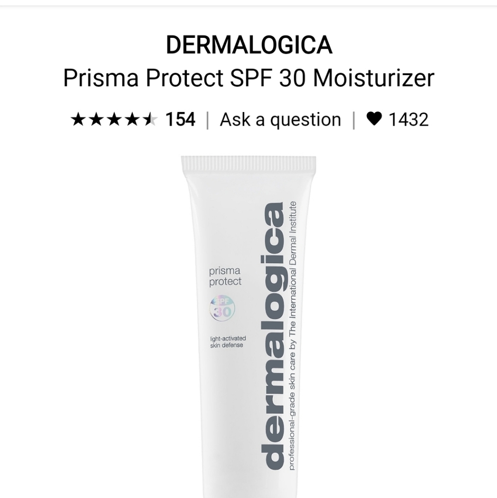 💞HOSTPICK💞🧡2/100$ NWOT Dermalogica Prisma Spf30 - Picture 2 of 6